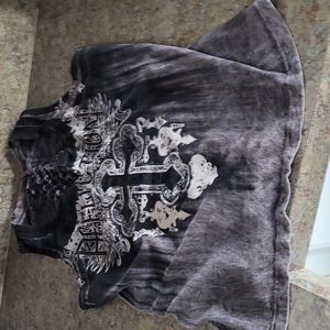 Affliction Sleeveless Shirt Size S
